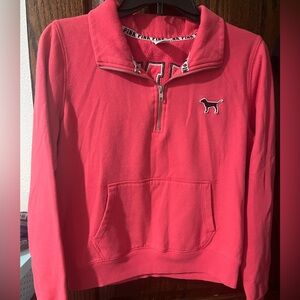 Victoria Secret Ping y2K Half zip